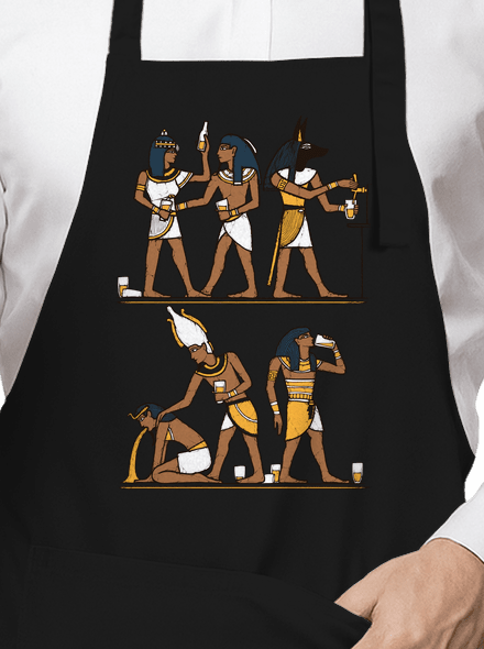Egyptská párty zástera Black
