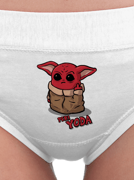 Peri Yoda dámske nohavičky White