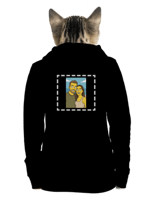 dámska mikina na zips