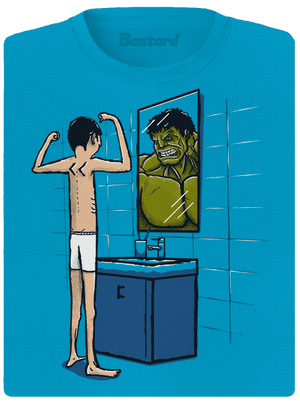 Hulk dámske športové tričko Blue Atol