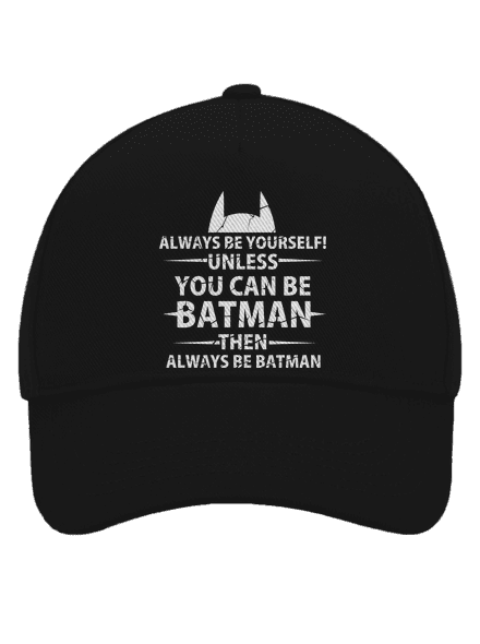 Batman šiltovka baseballka Black