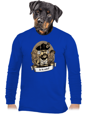 B14: S čerty nejsou žerty pánske dlhý rukáv Royal Blue