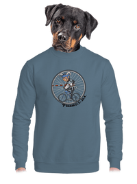 unisex mikina bez kapucne