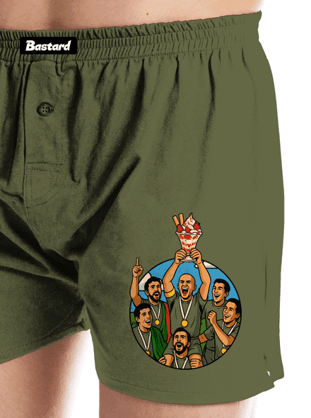 Pohár pánske trenky Khaki