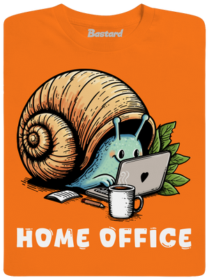 Slimákov home office pánske tričko Orange