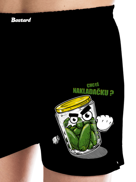Nakladačka pánske trenky Black