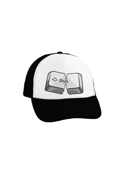 Shift šiltovka truckerka Black cap