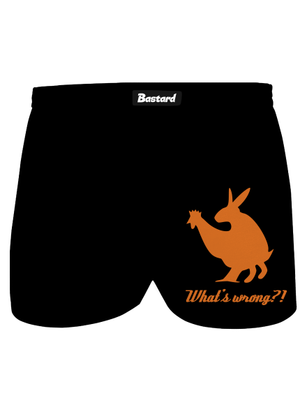 What's wrong pánske trenky Black