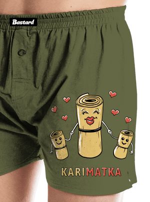 Karimatka pánske trenky Khaki