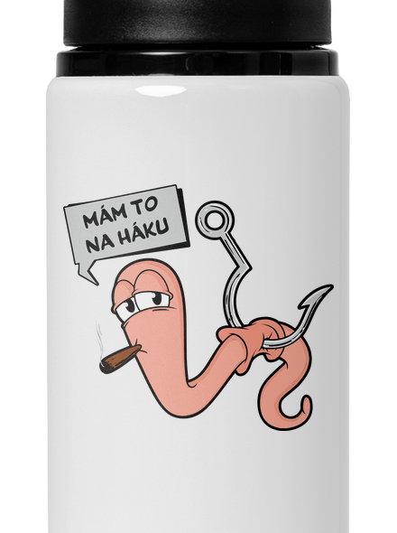 Na háku flaša na vodu White