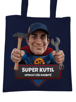 Super otec taška French Navy