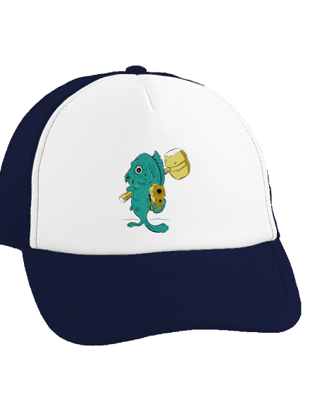Posledná štedrovečerná šiltovka truckerka French Navy cap