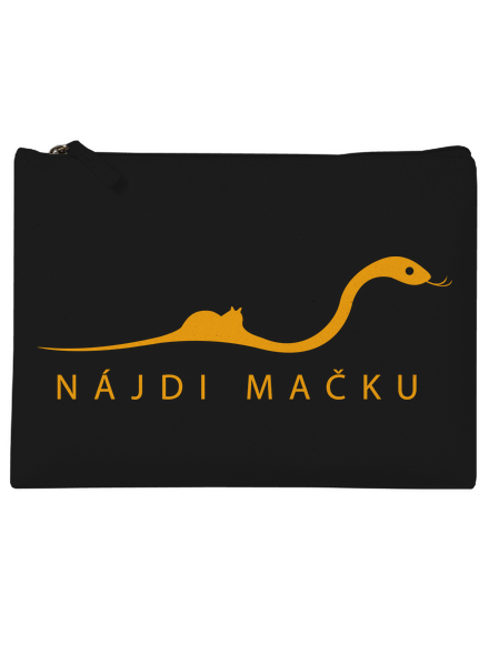 Nájdi mačku taštička Black