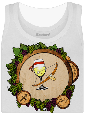 Vínny horoskop: Strelec dámske tielko klasické White