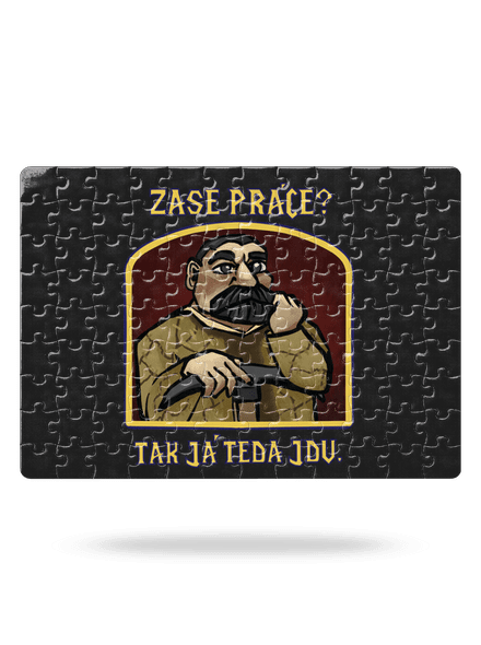 Zase práce? puzzle White