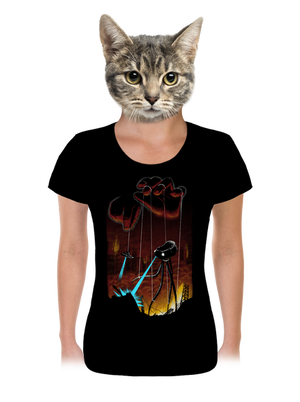 In Gods Hands dámske tričko Black