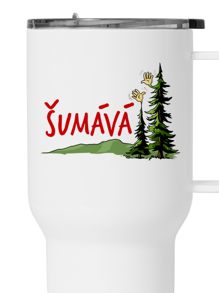 Šumává termohrnček White