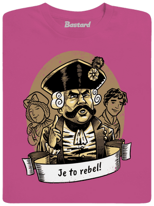 B14: S čerty nejsou žerty detské tričko Fuchsia