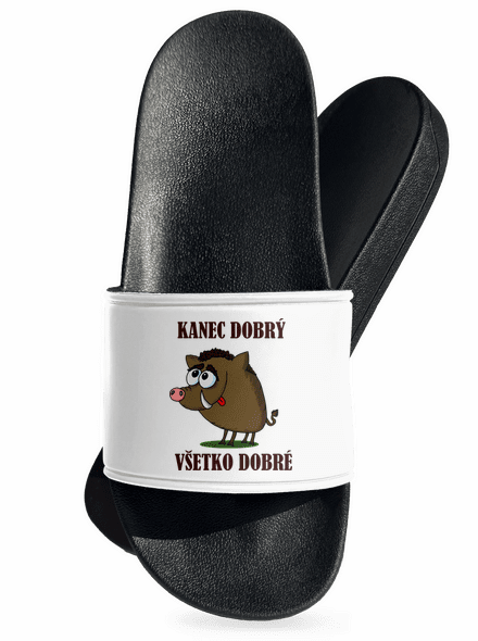 Kanec dobrý šľapky White