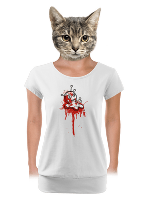 dámske tričko s lemom