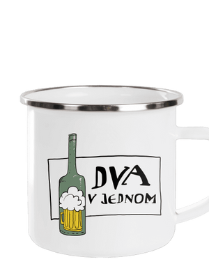 Dva v jednom plecháčik White