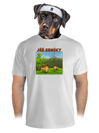 pánske športové tričko