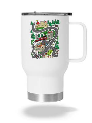 Cesta termohrnček White