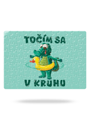 Točím sa v kruhu puzzle White
