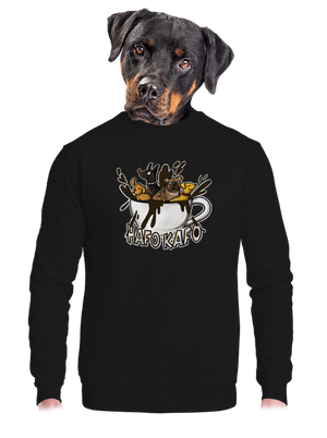 unisex mikina bez kapucne