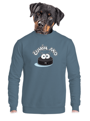Čumím ako puk unisex mikina bez kapucne Nordic Blue