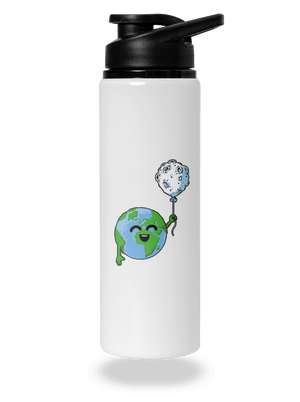 Balónik flaša na vodu White