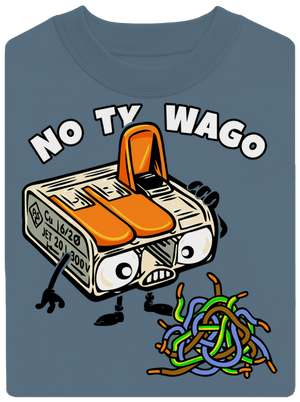 Wago svorka unisex mikina bez kapucne Nordic Blue