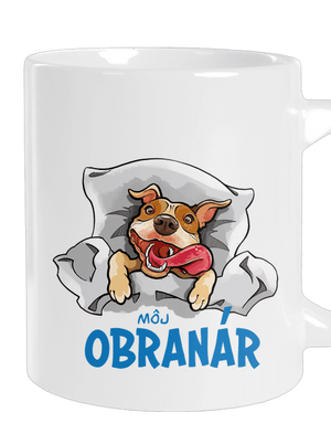 Môj obranár veľký hrnček White