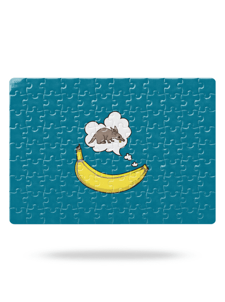 Samica hrabáča puzzle White