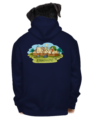 pánska mikina na zips