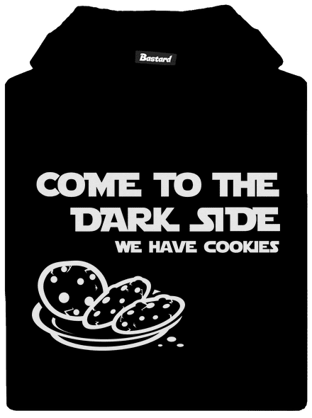Come to the dark side detská mikina klokanka Black