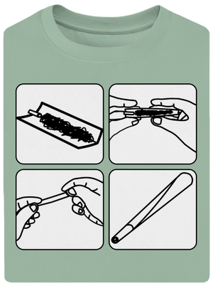 Joint unisex tričko oversized Sage