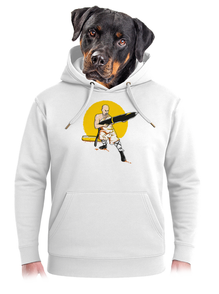 Čína unisex mikina premium Snowwhite