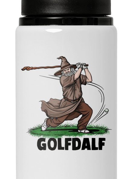 Golfdalf flaša na vodu White