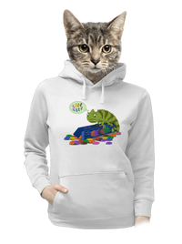 dámska mikina klokanka