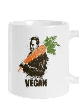 Vegan klasický hrnček White