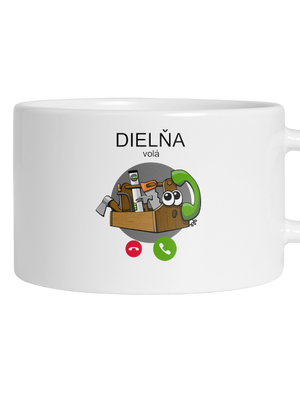 Dielňa volá hrnček makronka White