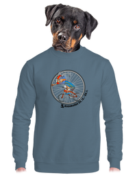 unisex mikina bez kapucne