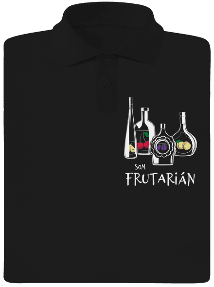 Frutarián pánska polokošeľa Black