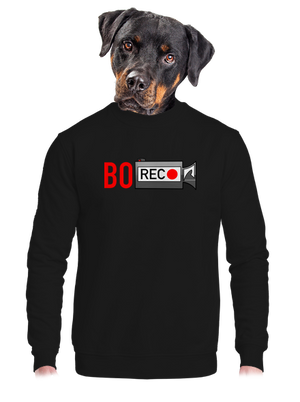 unisex mikina bez kapucne