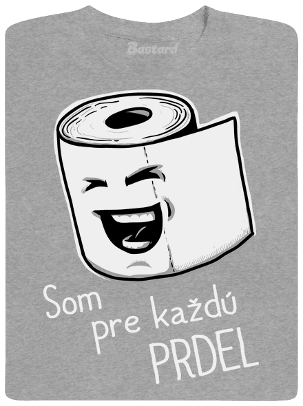Prdel pánske tričko Sport Grey