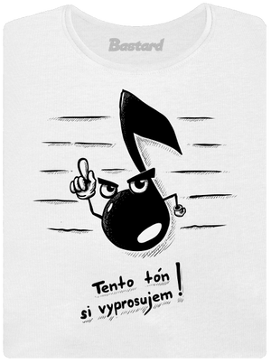 Tón dámske tričko White
