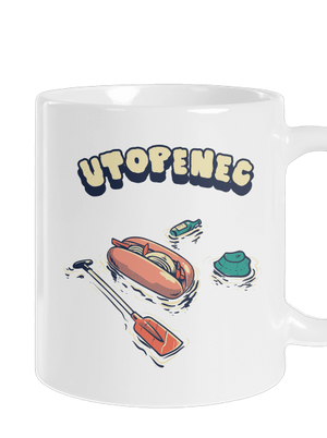 Utopenec klasický hrnček White