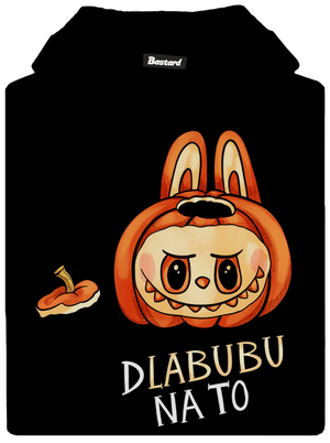 Dlabubu na to detská mikina klokanka Black