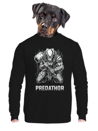 unisex mikina bez kapucne